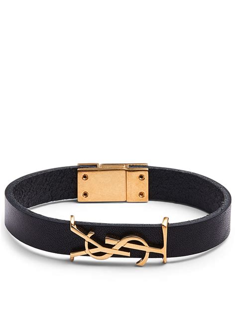 ysl bracelet women|saint laurent leather bracelets.